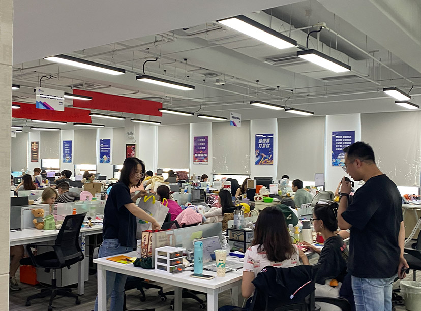 玻璃文化墻，企業(yè)文化墻，電商文化墻制作(圖2)